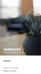 Mobile Screenshot of oemfiles.com